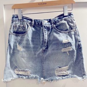 Forever 21 denim Mini skirt